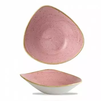 Miska trójkątna 235 mm, 0,6 l | CHURCHILL, Petal Pink