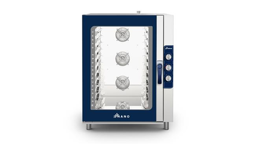 Piec konwekcyjno-parowy, elektryczny 10x GN 2/1 lub 20x GN 1/1, 980x878x1274 mm, 20,6 kW | NANO, Scroll