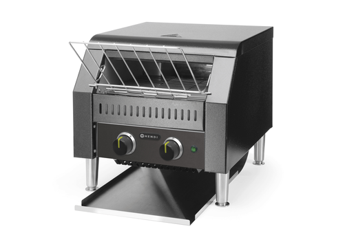 Toster przelotowy 418x368x387 mm 2,24 kW, czarny | HENDI, 261354