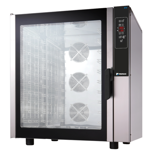 Piec konwekcyjno-parowy, elektryczny, 10x GN 1/1 lub 600x400, 870x775x1015 mm, 11,8 kW | PRIMAX, EV-SPE910-LS
