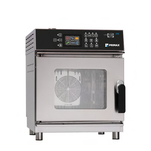Piec konwekcyjno-parowy, elektryczny, 4x GN 2/3, 523x726x667 mm, 2,7 kW | PRIMAX, PK-DME304-HS (220-240 V)