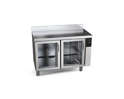 Stół chłodniczy 2-drzwiowy, bez agregatu, drzwi przeszklone, 274 l, 1042x700x850 mm,  kW | FAGOR, Concept