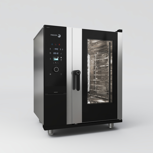 Piec konwekcyjno-parowy, gazowy, 10x GN 1/1, 898x817x1117 mm, 18,83 kW | FAGOR, Concept DirectSteam