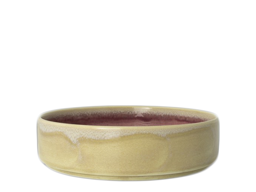 Talerz z wysokim rantem, 202 mm, sztaplowany | STEELITE, Aurora Vesuvius Rose Quartz