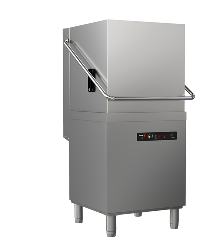 Zmywarka kapturowa z dozownikiem płynu nabłyszczającego i myjącego, kosz 500x500 mm, 630x750x1465 mm, 14,1 kW | FAGOR, Concept +