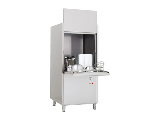 Zmywarka do naczyń kuchennych z dozownikiem płynu nabłyszczającego i myjącego, rekuperacja, kosz 700x700 mm, 850x850x2160 mm, 10,7 kW | FAGOR, LP-70 B DD HRS