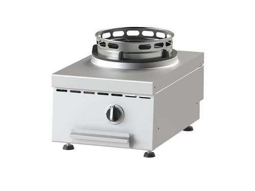 Kuchnia gazowa wok, 1-palnikowa, nastawna, 11,5/13 kW, 400x600x300 mm | NAYATI, NGWT 3-55/SN