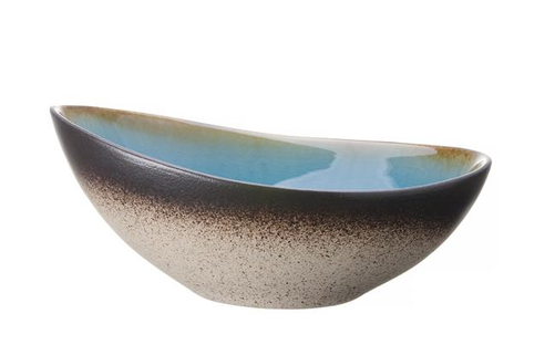 Misa owalna 265 mm, niebieska | FINE DINE, Earth Colours Lazur