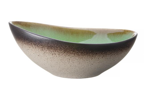 Misa owalna 265 mm, zielona | FINE DINE, Earth Colours Beryl