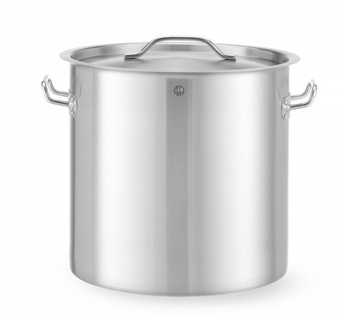 Garnek wysoki z pokrywką o średnicy 320 mm, 22 l | HENDI, Budget Line