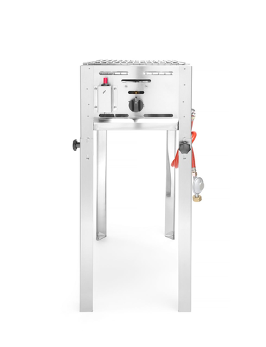 Grill gazowy mini, wolnostojący, 340x540x840 mm | HENDI, Grill Master
