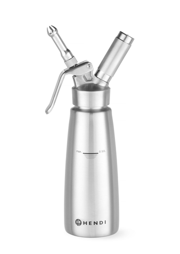 Syfon do bitej śmietany 0,5 l | HENDI, Profi Line