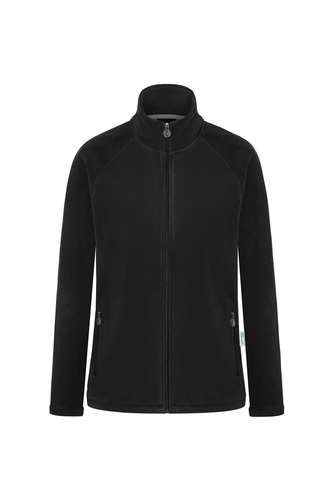 Kurtka polarowa damska, rozmiar M, czarna | KARLOWSKY, Warm-Up