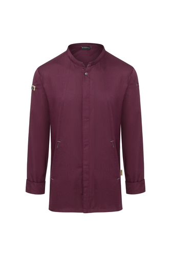 Bluza kucharska męska, rozmiar 56, oberżyna | KARLOWSKY, Green-Generation