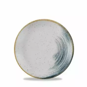 Talerz płytki coupe 165 mm | CHURCHILL, Stonecast Accents Blueberry