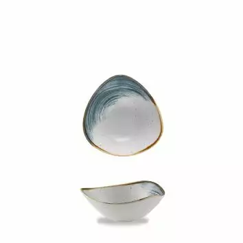 Miska trójkątna 185 mm, 0,37 l | CHURCHILL, Stonecast Accents Blueberry