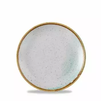 Talerz płytki coupe 165 mm | CHURCHILL, Stonecast Accents Duck Egg