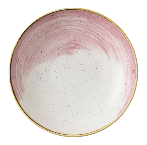 Miska coupe 248 mm, 1,136 l | CHURCHILL, Stonecast Accents Petal Pink