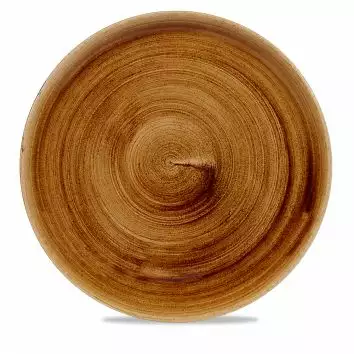 Talerz płytki coupe 324 mm | CHURCHILL, Stonecast Patina Vintage Copper