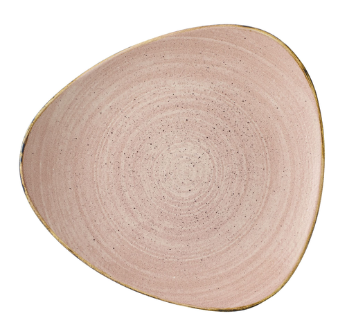 Talerz płytki trójkątny 229 mm | CHURCHILL, Stonecast Raw Terracotta