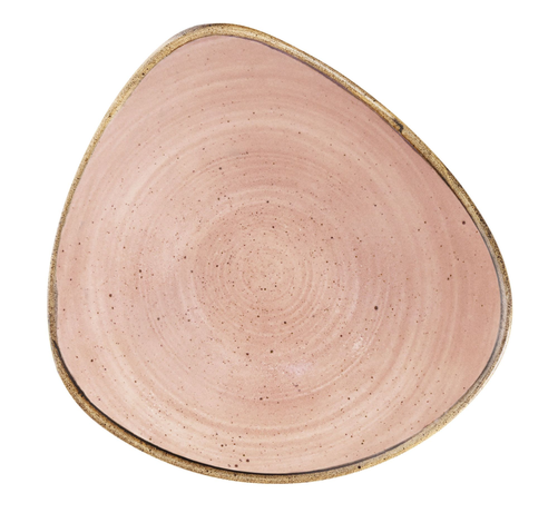 Miska trójkątna 235 mm, 0,6 l | CHURCHILL, Stonecast Raw Terracotta