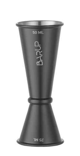 Miarka barmańska z pierścieniem 25/50 ml | HENDI, 596654