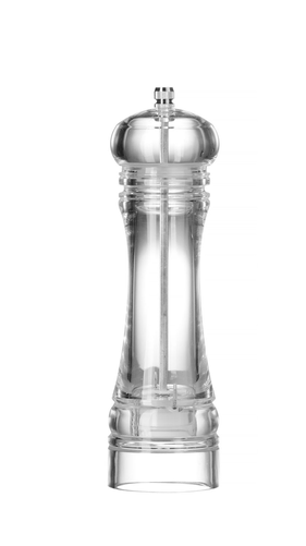 Młynek akrylowy do soli 215 mm, przezroczysty | HENDI, 469675