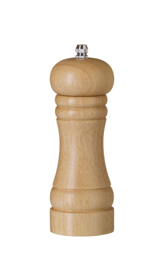 Młynek drewniany do pieprzu 165 mm, brązowy | HENDI, 469705