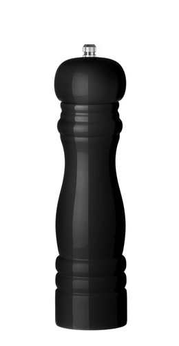 Młynek drewniany do pieprzu 215 mm, czarny | HENDI, 469569