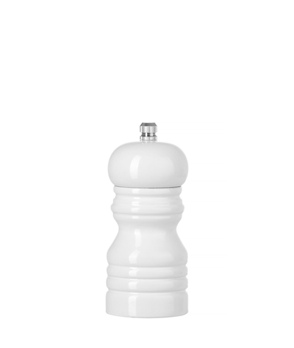 Młynek drewniany do soli 113 mm, biały | HENDI, 469613