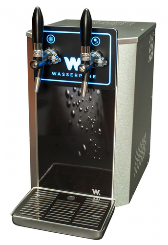 Dystrybutor do wody i napojów, nablatowy, 500x270x570 mm, czarny, srebrny | MIJAR, Soda 110 Thor