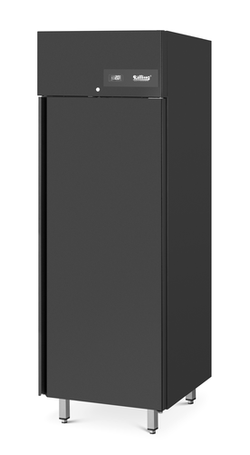 Szafa mroźnicza, 1-drzwiowa, prawy zawias, ze stali malowanej, GN 2/1, 650 l, 0,42 kW, 695x810x2020 mm | RILLING, Linia 650