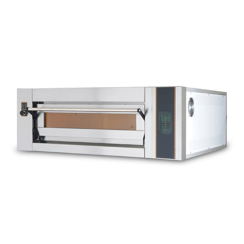 Piec do pizzy 1-komorowy modułowy, 6x pizza 360 mm, 9,2 kW, 1540x985x410 mm | RESTO QUALITY, Bake TS