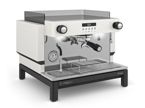 Ekspres do kawy 1-grupowy, 2,8 kW, 575x575x465 mm, biały | CREM, EX3 Mini 1GR Top