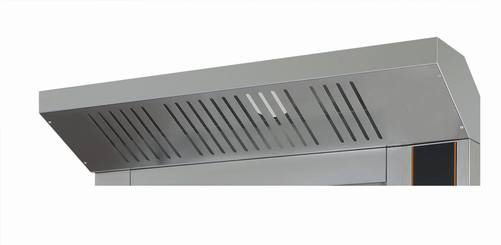 Okap z wentylatorem wyciągowym do pieca 1140x1730x380 mm | RESTO QUALITY, Bake