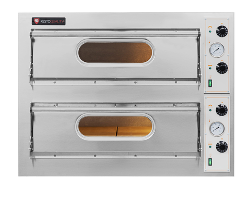 Piec do pizzy 2-komorowy, 12x pizza 360 mm, 18,4 kW, 1310x865x710 mm | RESTO QUALITY, ONE XL