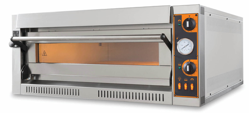 Piec do pizzy 1-komorowy, 6x pizza 360 mm, 9,2 kW, 1310x905x395 mm | RESTO QUALITY, Top XL