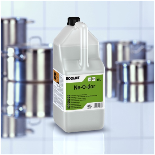 Środek biologiczny o właściwościach wiążących i niszczących zapachy 5 l | ECOLAB, Ne-O-Dor