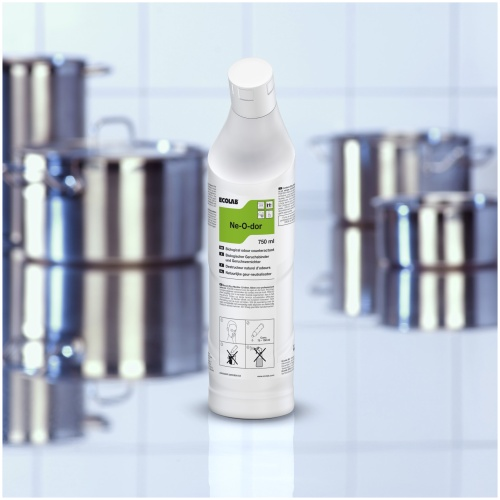 Środek biologiczny o właściwościach wiążących i niszczących zapachy 0,75 l | ECOLAB, Ne-O-Dor
