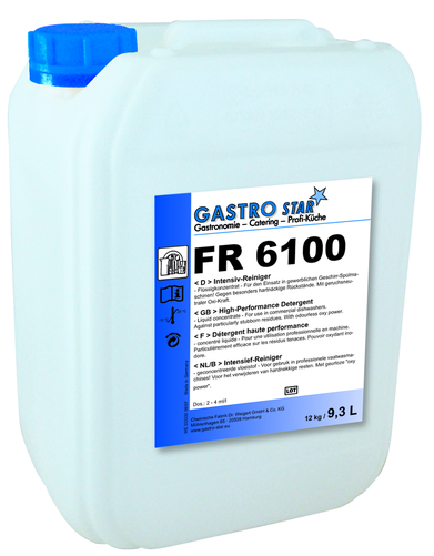 Intensywny środek myjący, 12 kg | GASTRO STAR, FR 6100