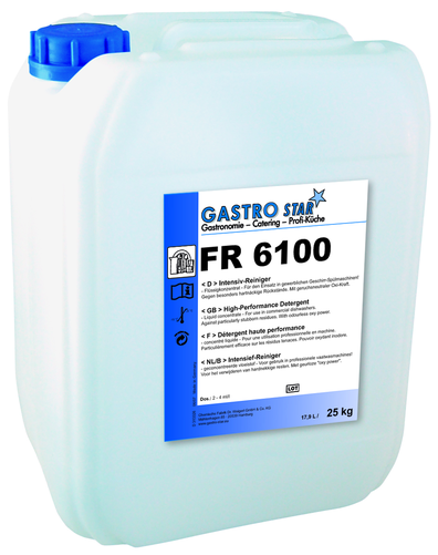 Intensywny środek myjący, 25 kg | GASTRO STAR, FR 6100