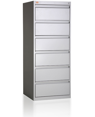 Szafa do kopert lub dowodów osobistych, format B-5, 6 szuflad | KART-MAP, KOP/6