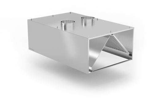 Okap przyścienny indukcyjny 2500x1100x450 mm | TECHNICA, 770-I2511