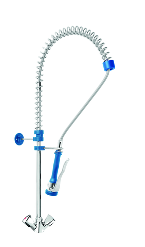 Bateria sztorcowa 1030 mm, nablatowa, jednootworowa, ze spryskiwaczem, niebieska | MONOLITH, P0101020127/BLU