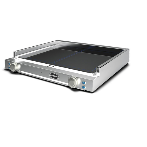 Płyta grillowa ceramiczna gładka 710x760x170 mm, 5 kW | SPIDOCOOK, SP300