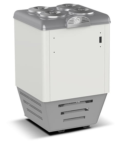 Dystrybutor do lodów 4+4, 654x665x1030 mm | RESTO QUALITY, DVN4