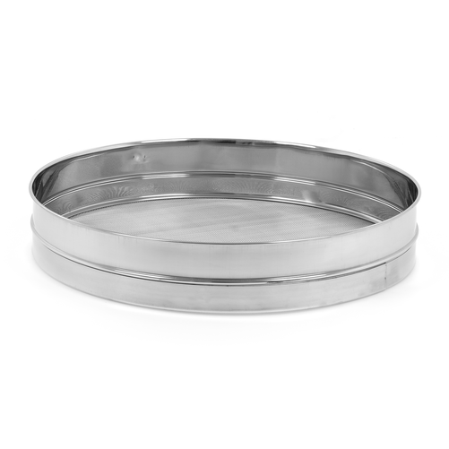 Sito do przesiewania mąki o średnicy 400 mm, ze stali nierdzewnej | TECHNICA, Gold Line