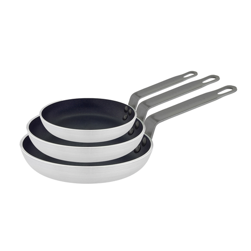 [Zestaw] Patelnia aluminiowa o średnicy 280 mm Teflon, indukcja + Patelnia aluminiowa o średnicy 240 mm Teflon, indukcja + Patelnia aluminiowa o średnicy 200 mm Teflon, indukcja | TECHNICA, Platinum Line