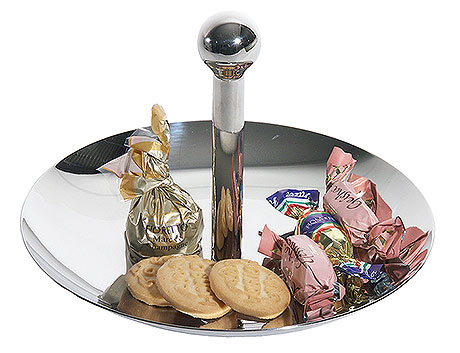 Patera nierdzewna na owoce jednostopniowa o średnicy 160 mm | CONTACTO, 59/001