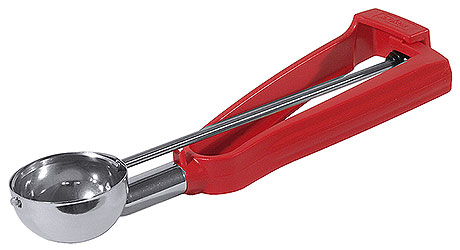 Gałkownica do lodów 1/24 l, z czerwonym uchwytem | CONTACTO, 69/024